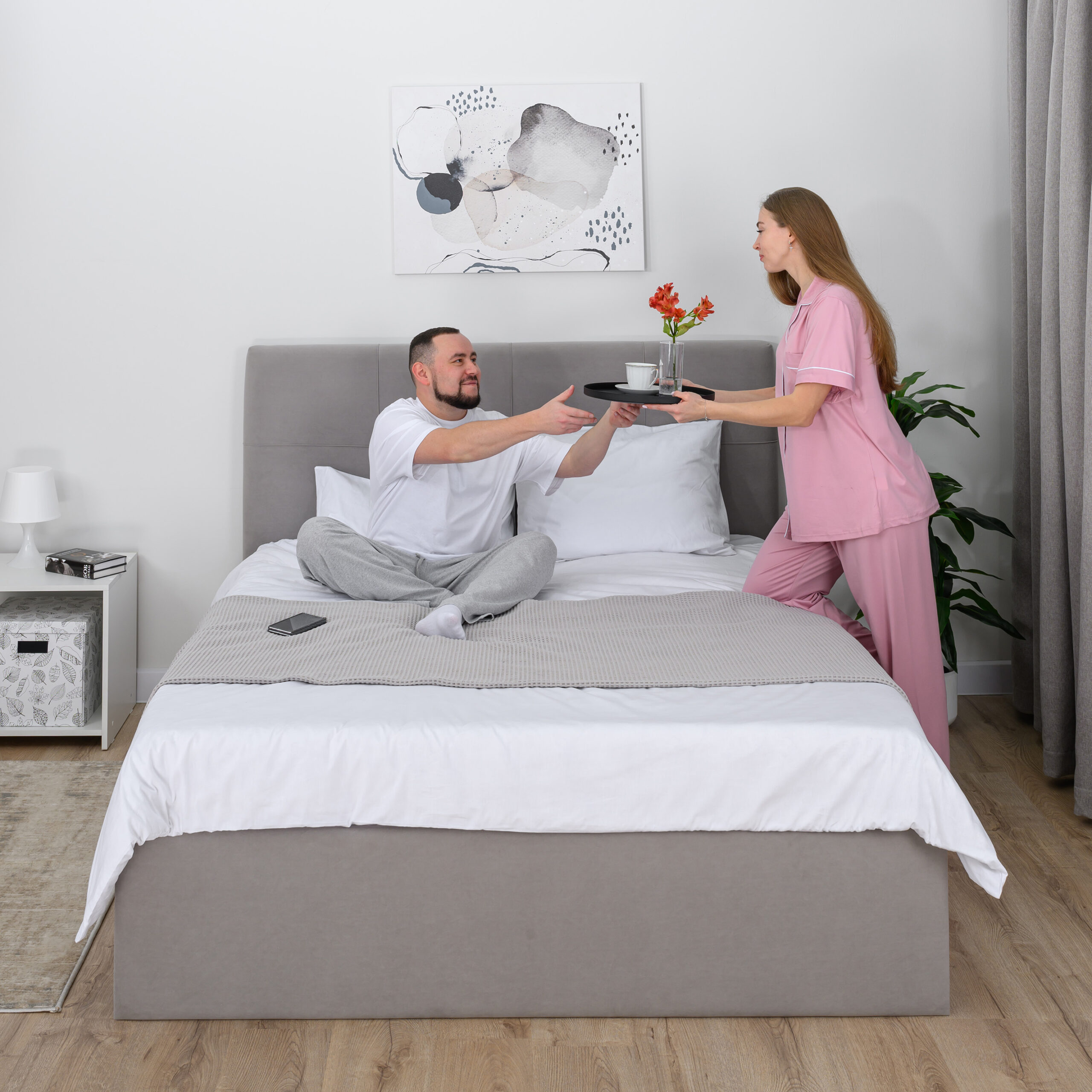 Romack Manet 160x200 Romack Manet 160x200 в комплекте ящик для хранения